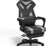 STAPLES Emerge Vomax Gaming Chair Adjustable Height Swivel Black Ergonomic design with sturdy swivel base for gaming (New)