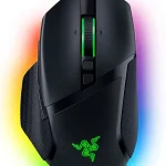 Razer Basilisk V3 Customizable RGB Wired Ergonomic Gaming Mouse Black Fastest Gaming Mouse Switch Chroma RGB Lighting (New)