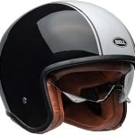 Bell TX501 Culture Motorcycle Helmet Gloss Rally Black/White X-Small (New)