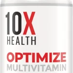 10X Health Methylated Multivitamin - 90 Capsules A daily methylated multivitamin with 5-MTHF folate NAC vitamins and m (New)