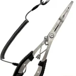 Bneajix Professional 84â€œ Fishing Plier with Safety Lock and Anti Loss Rope Multi-function long nose hook remover line (New)