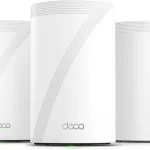 Deco 7 Pro Tri-Band WiFi 7 BE10000 Whole Home Mesh System 6-Stream 10 Gbps 4 x 25G Ports Wired Backhaul 4 x Smart Inte (New)
