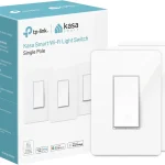 Kasa Smart Light Switch Single Pole Need Neutral Wire HS200P3 24GHz Wi-Fi Works with Alexa &amp Google Home UL Certif (New)