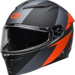 Bell Helmets Lithium Matte Gray/Orange Shear Large (New)