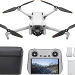 DJI Mini 3 Fly More Combo With DJI RC 3 Batteries Lightweight Camera Drone With 4K HDR Video 114-Min Flight Time Vert (New)
