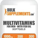 BulkSupplementscom Multivitamin for Men Softgels - Daily Multivitamin Supplement Multimineral for Men with Fish Oil - Gl (New)