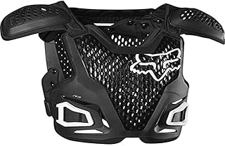 61GMbcZKp6L._AC_UL320_ Fox Racing Youth R3 Motocross Dirt Bike Chest Guard Black One Size (New) - Image 1