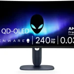 Alienware 34 240Hz QD-OLED Curved Gaming Monitor - AW3425DW - 342-inch WQHD 3440 x 1440 003ms Display 1800R Curve AM (New)