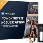 Hardwired GPS Tracker for Vehicles No Monthly Fee No Subscription 9–95V Direct-Power 4G Tracking SIM Data Included (New)