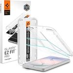 Spigen GlasTR EZ FIT Tempered Glass Screen Protector for Galaxy S26 9H tempered glass Auto-align tray 100% clarity Or (New)