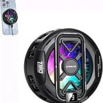Phone Cooler Cooling Fan for Phone Magnetic Cell Phone Cooler for Gaming USB Semiconductor Cooling Fan for iPhone Andr (New)