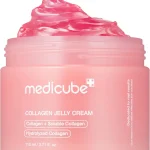 medicube Collagen Jelly Cream Moisturizing Cream for Plump Skin 371floz Freeze-Dried Hydrolyzed Collagen &amp Niacinami (New)