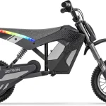 Jetson Horizon Electric Dirt Bike Motocross-Style Electric Ride-On with Twist Throttle LED Lights12-Inch Off-Road Tire (New)