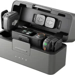 DJI Mic 3 2 TX 1 RX Charging Case Wireless Microphone Mini Mic for iPhone/Camera/Android Ultralight Adaptive Ga (New)