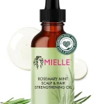 Mielle Organics Rosemary Mint Hair Oil with Biotin 2 oz Hair strengthening oil with biotin &amp castor oil dry scalp car (New)