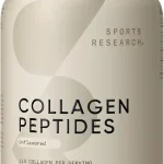 Sports ResearchÂ® Collagen Peptides Protein Powder 2lb Unflavored 11g Grass-Fed Collagen per Scoop Â· Hair Skin &amp Join (New)