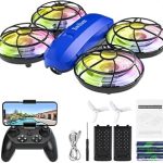 Swifsen Drones for Kids with CameraRc Drone Indoor Small HelicopterBirthday Gifts for Boys and Girls Beginners Friendly (New)