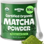 Matcha DNA Organic Matcha Powder - XXL 16oz TIN   Matcha Green Tea - USDA Organic Gluten-Free Vegan Unsweetened No Additi (New)