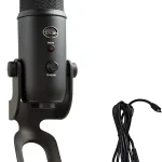 Logitech Creators Blue Yeti USB Microphone for PC Mac Gaming Recording Streaming Podcasting Studio and Computer Cond (New)