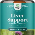 Liver Cleanse Support - Milk Thistle Supplement with Choline - 70 Count Herbal Liver Support with Beetroot &amp Artichoke - (New)