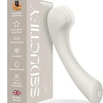 SEDUCTIFY G-Spot Dildo Toy for Women with 8 Vibrating Modes [G-Spot Clitoral Premium Silicone Silen (New)