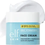 elf SKIN Holy Hydration! Face Cream SPF 30 Sunscreen Moisturizer 17 oz Hydrating Daily Face Moisturizer with Niacin (New)
