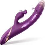 Drzvrok Rabbit G Spot Thrusting Silicone Purple For Women Couples Bedroom Solo Use Quiet ≤55d (New)
