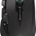 Corsair IRONCLAW Wireless SE Gaming Mouse   Black 26000 DPI Ergonomic Design for Larger Hands 10 Programmable Button (New)