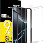 NEW'C for iPhone 17 Pro Max iPhone 16 Pro Max Screen Protector HD Clear 3 Pack HD Clear Easy Installation Tool Includ (New)