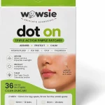 Wowsie Dot On Triple Action Hydrocolloid Acne Pimple Patches 36 Count Triple-action pimple patches absorb impurities p (New)