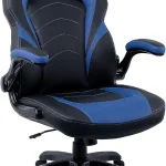 STAPLES Emerge Gaming Chair Ergonomic Adjustable Height Swivel Black Sturdy swivel base supports long gaming or work (New)