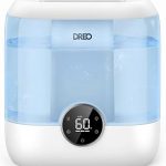 DREO Humidifiers for Bedroom 6L Top Fill Supersized Cool Mist Humidifier for Large Room 60 Hour Runtime Quiet Ultrasoni (New)