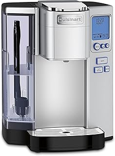 61PGlCG580L._AC_UL320_ Cuisinart Coffee Maker Single Serve 72-Ounce Reservoir Pod Coffee Machine Programmable Brewing Hot Water Dispenser 5 (New) - Image 1