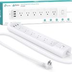 Kasa Smart Plug Power Strip HS300 Smart Outlet No Hub Required Surge Protector with 6 Individually Controlled Smart Ou (New)