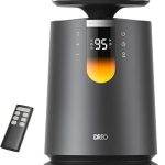 DREO Whole Room Heater for Indoor Use 360˚Omni-directional Heat25dB Quiet ECO&3 Heat Settings Thermostat Digital Dis (New)