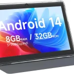 Android 14 Tablet 7 inch Tablets with Case 8GB RAM 32GB ROM 1TB Expand Quad-Core Processor Tablet PC 1024 x 600 IPS Scr (New)