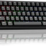 Aula WIN60 HE - 60% Mechanical Gaming Keyboard Wired Magnetic Switch Hot Swappable Adjustable Actuation Rapid Trigger Mo (New)