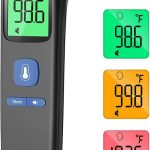 Non-Contact Forehead Thermometer for Adults and Kids 1 Second Result Accurate Reading with Large Display Mute Mode Me (New)