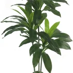 4FT Artificial Dracaena Tree with Black Pot Large Faux Plants Indoor Large Artificial Plants Indoor for Home Decor Flo (New)