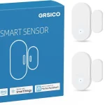 Zigbee Door Sensor 4 Pack Smart Contact Sensor for Door Window Security Wireless Home Automation Sensor Compatible wit (New)