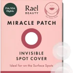 Rael Miracle Invisible Spot Cover Hydrocolloid Acne Pimple Patches 96 Ct Ultra-Thin Patch for Face Absorbs Fluid From (New)