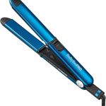 BaBylissPRO Nano Titanium Prima Ionic Hair Straightener Professional Flat Iron Curling Iron in One for Stylists Pro S (New)