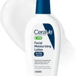 CeraVe PM Daily Facial Moisturizer Skin Care for Dry Skin Oil-Free 3oz Travel Sized Face Lotion with Hyaluronic Acid (New)