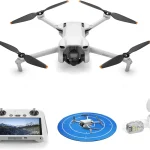 DJI Mini 3 Drone with Screen Remote with Strobe Light Landing Pad 3-Axis Gimbal 4K HDR Video 38-Min Flight Time up t (New)