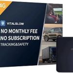 Magnetic GPS Tracker for Vehicles No Monthly Fee No Subscription 120-Day Rechargeable Battery 4G SIM Data Included (New)