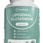 Rosabella Liposomal Glutathione 500mg   High Absorption Glutathione Supplement Antioxidant Support Cellular Health &amp Det (New)