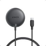 Anker Zolo MagSafe-Compatible Wireless Charger with Qi2 15W Fast Charging Qi2-Certified Charging Pad for iPhone 18 Pro (New)