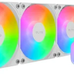 Cooler Master Elite Liquid 360 AIO Liquid CPU Cooler ARGB White AMD AM5/AM4 &amp Intel LGA1851/1700 Support Cooler 360mm (New)