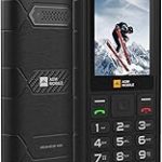 AGM M9 Rugged Feature Phone 4G Basic Cell Phone Simple Mobile Phone Waterproof Drop-Proof Large Buttons Large Font (New)
