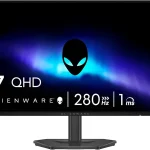Alienware 27 Gaming Monitor AW2726DL WQHD IPS Panel 280Hz 1ms 109 PPI 2560x1440 HDMI DisplayPort 93% DCI-P3 400 (New)